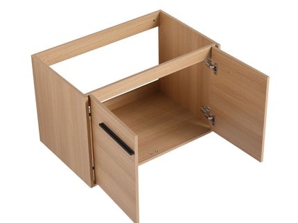 Bathroom Vanity Set With Resin Countertop Sink, 2 Doors