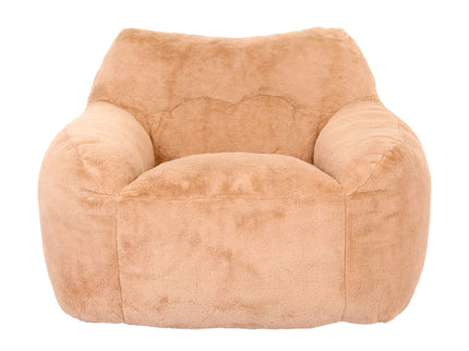 Beanbag Sofa Chair With Armrests Stuffed High Density Foam