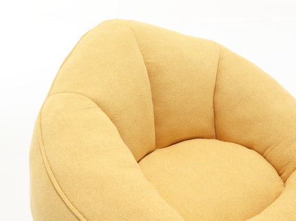 Bedding Bean Bag Sofa Chair High Pressure Foam With Footrest