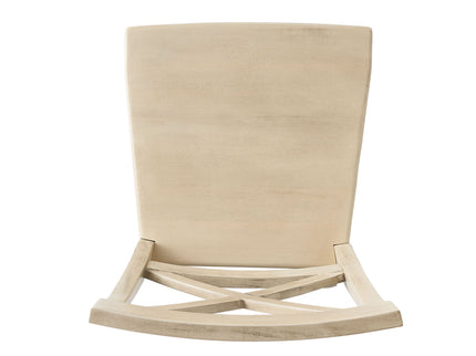Dining Chair With X Shaped Back (Set of 2)