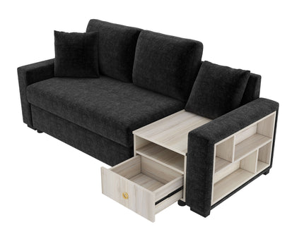 Modular Sofa Couch With Storage Armrest And Center Console