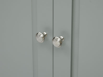 Tall Storage Cabinet With 2 Drawers For Bathroom