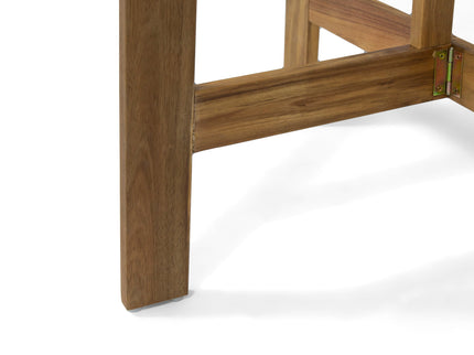 Outdoor Half Round Folding Acacia Wood Bistro Table