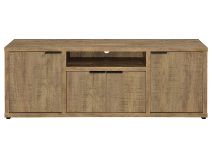 Noriega - 3 Piece TV Entertainment Center, Open & Concealed Storage - Wood