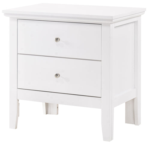 English Dovetailed Drawers Nightstand