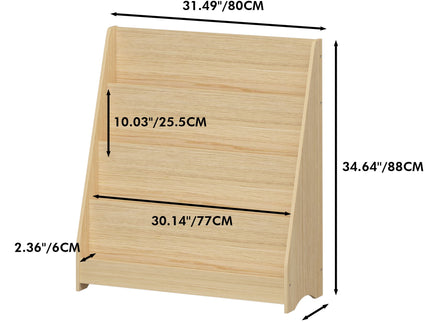 4 Tier Bookshelf, Toddler Book Display Shelves