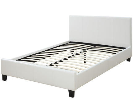 Upholstered Bed With Adjustable Headboard