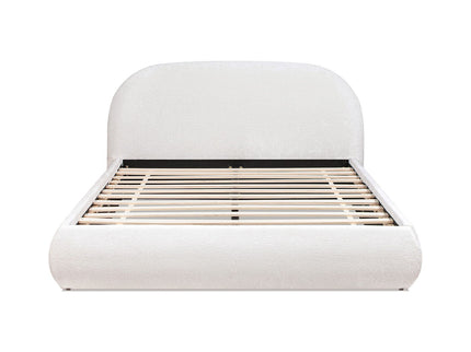 Archie Puffy Grounded - Upholstered Platform Bed
