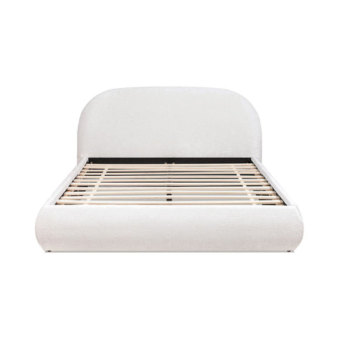 Archie Puffy Grounded - Upholstered Platform Bed