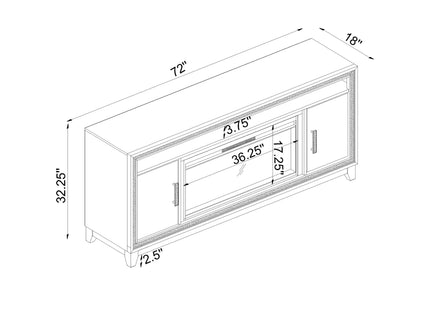 Almera - Fireplace With Adjustable Temperature And LED Options