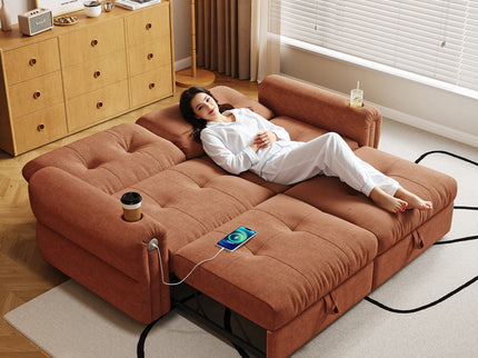 Cloud Like Convertible Sofa Bed With For Living Room