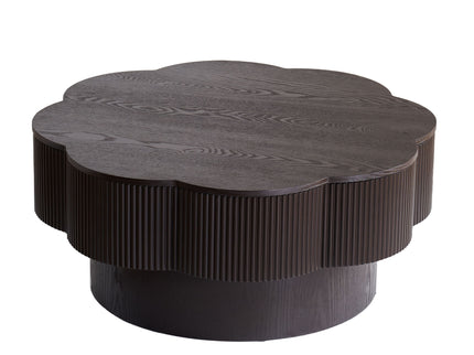 Modern Plum Blossom Shaped Coffee Table With Storage