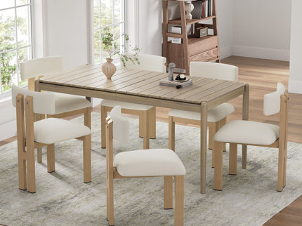 Modern Upholstered Armless Dining Chairs With Metal Legs