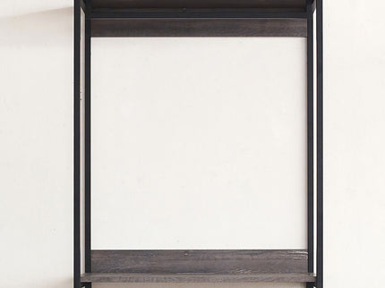 Monica - Farmhouse Industrial Wood Walk In Closet