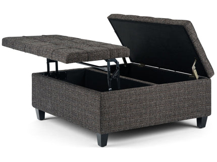 Harrison - Upholstered Coffee Table Storage Ottoman