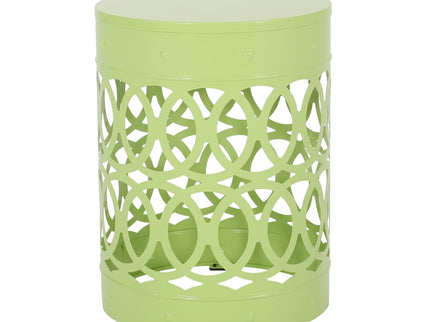 Outdoor Metal S/2 End Table