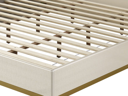 Stanley - Bed With LED Upholstered Headboard