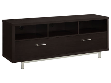 Drawer Storage TV Console - Brown