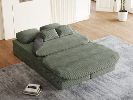 2 In 1 Foldable Sofa Bed With Multi Functional Blanket