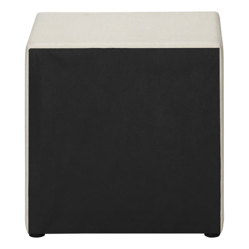 Nightstand, Storage Drawer Versatile Use, Upholstered, Transitional