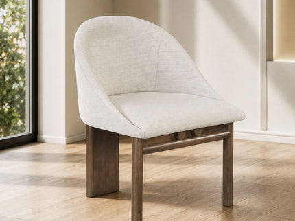 Ouida - Side Chair (Set of 2) - Beige / Brown