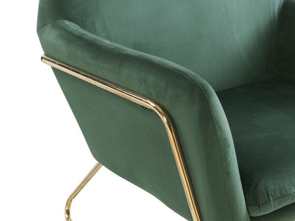 Keira - Accent Chair With Metal Base