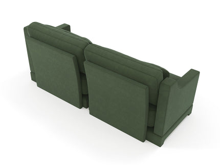Elegant Sofa With Ergonomic Design And Lumbar Pillows