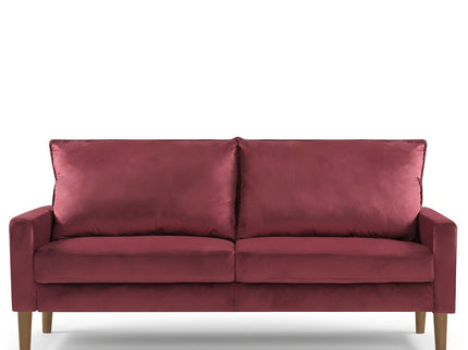 Upholstered Loveseat Sofa, 2 Seater Couch For Living Room Apartment