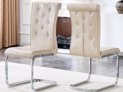 Elegant Design Upholstered Dining Chairs