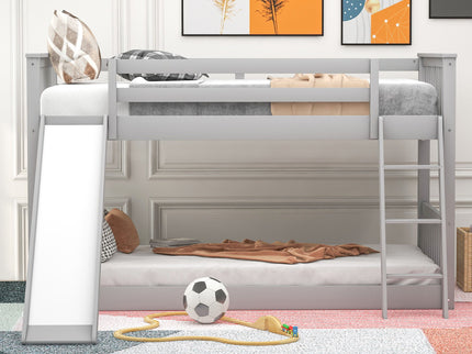 Bunk Bed & Convertible Slide And Ladder