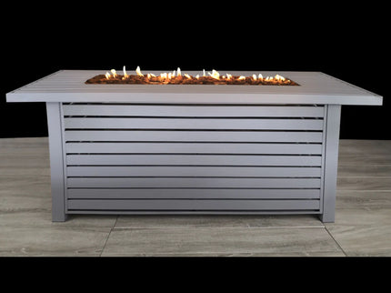 Propane / Gas Outdoor Fire Pit Table With Lid