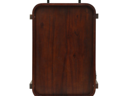 Home Selleck - Bar Cart - Mahogany