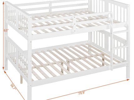 Bunk Bed With Ladder For Bedroom