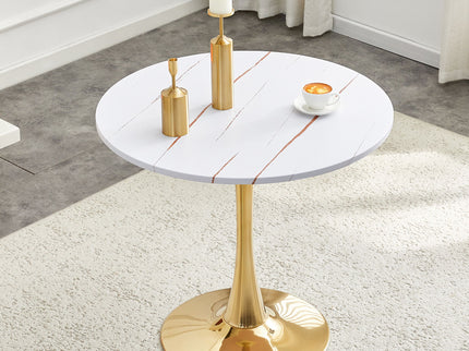 Round Dining Table & Thickened Top For Kitchen