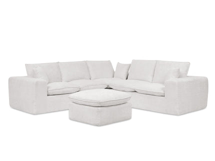 Sectional Sofa With Moveable Ottoman