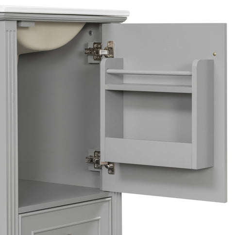Retro Bathroom Vanity With Sink