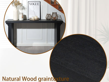 Console Table With Decorative Molding