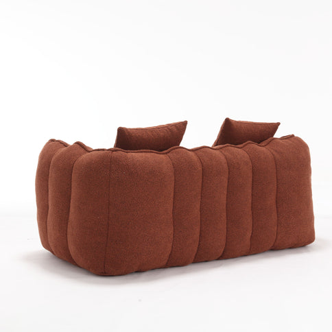 Cozy Beanbag Chair With High Resilience Foam Core For 2
