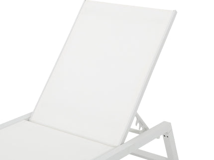 Myers - Chaise Lounge - White