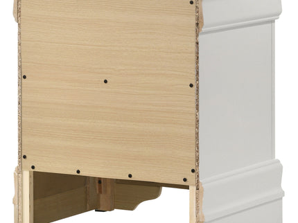 2 Drawer Nightstand - White