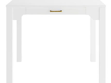 Alleyville - Square Dining Table With Storage Drawer - White