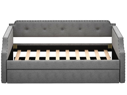 Upholstered Daybed With Trundle