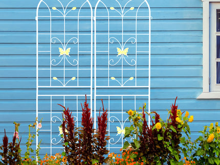 Garden Metal Trellis Rustproof Trellis For Climbing Plants Outdoor Flower Support