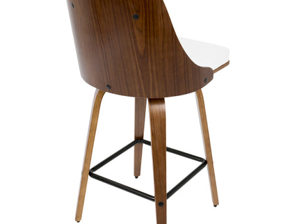 Gianna - Mid Century Modern Counter Stool (Set of 2)