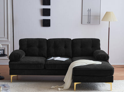 Modern L Shaped Sectional Sofa For Living Room