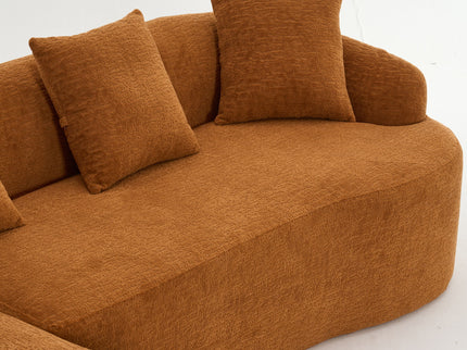 Combined Sofa With 4 Pillows