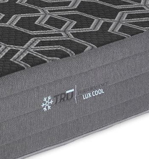 12" Smooth Top Hybrid Medium Plush Mattress - Black - King