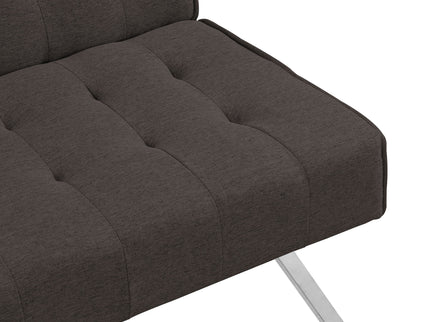 Modern Sofa Bed With Wood Frame And Stainless Legs