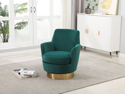 Teddy Swivel Barrel Chair, Swivel Accent Chairs Armchair For Living Room