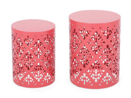 Outdoor Metal Modern Design End Table
